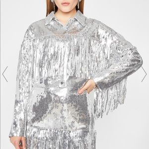 BLINDIN' BADDIE SEQUIN JACKET